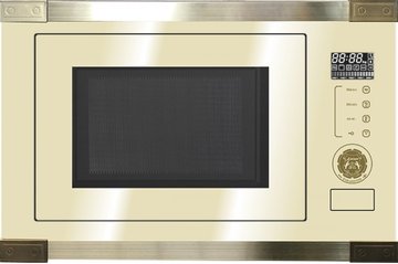 Микроволновая печь Kaiser встраиваемая Art Deco, 25л, электр. управл., 900Вт, гриль, дисплей, бежевый EM2545ELFAD фото