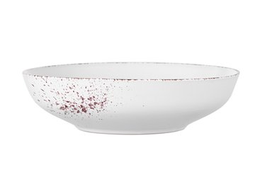 Тарілка супова Ardesto Lucca, 20 см, Winter white, кераміка (AR2920WMC) AR2920WMC фото