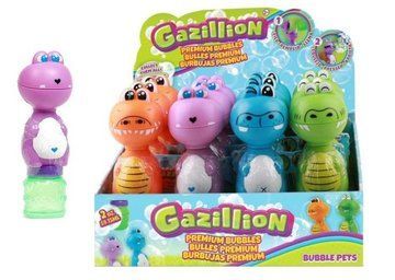Мильні бульбашки Gazillion Діно, 59мл, рожевий (GZ36571) GZ36571 фото