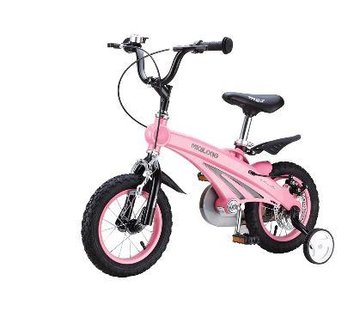 Детский велосипед Miqilong SD 12" Розовый MQL-SD12 фото
