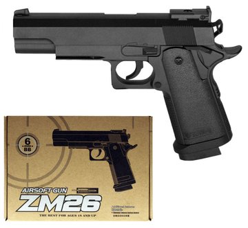 Дитячий пістолет на кульці CYMA ZM26 металевий ZM26 фото