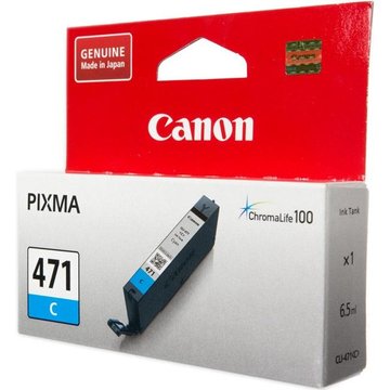 Картридж Canon CLI-471C PIXMA MG5740/MG6840 Cyan (0401C001) 0401C001 фото