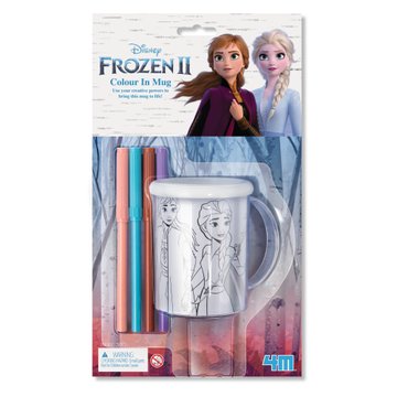Розфарбуй чашку 4M Disney Frozen 2 Холодне серце 2 (00-06200) 00-06200 фото