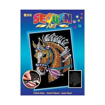Набір для творчості Sequin Art BLUE Кінь SA1517 - Уцінка SA1517 фото