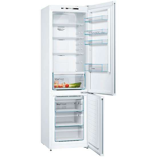 Холодильник Bosch з нижн. мороз., 203x60x67, xолод.відд.-279л, мороз.відд.-87л, 2дв., А++, NF, інв., білий (KGN39UW316) KGN39UW316 фото