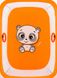 Манеж Qvatro LUX-02 дрібна сітка помаранчевий (panda)