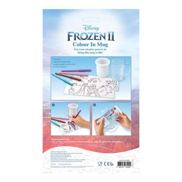 Розфарбуй чашку 4M Disney Frozen 2 Холодне серце 2 (00-06200) 00-06200 фото