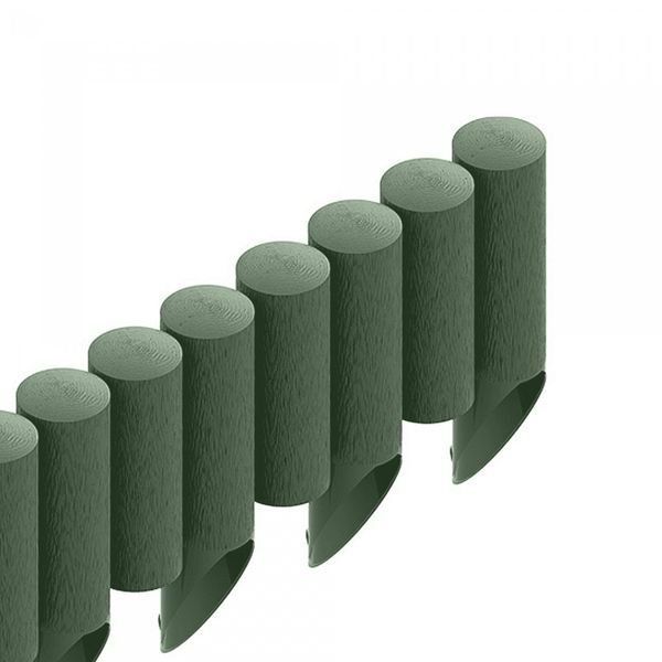Газонное ограждение Cellfast 4 STANDARD, 10 секций по 235 мм, 2.3м, зеленый (34-042) 34-042 фото