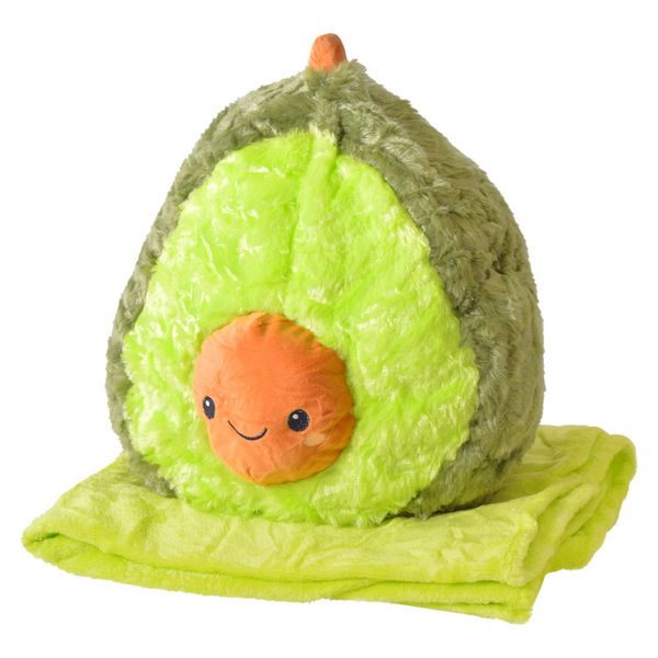 Мягкая игрушка+плед авокадо 40 см, плед 80*120 см (MP01) MP01 фото
