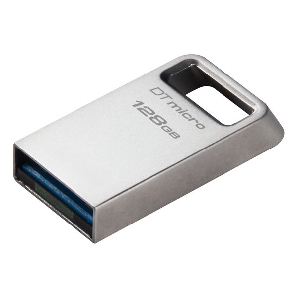 Накопичувач Kingston 128GB USB 3.2 Type-A Gen1 DT Micro R200MB/s Metal (DTMC3G2/128GB) DTMC3G2/128GB фото
