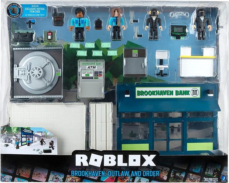 Ігровий набір Roblox Deluxe Playset Brookhaven: Outlaw and Order (ROB0689) ROB0689 фото