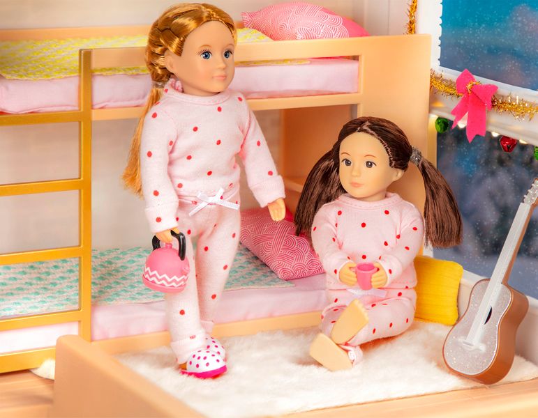 Набір для ляльок-Двоповерхове ліжко LORI LO37044Z - Уцінка LO37044Z фото