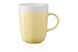 Чашка Ardesto Кnitti, 330 мл, желтая, фарфор (AR3457Y)