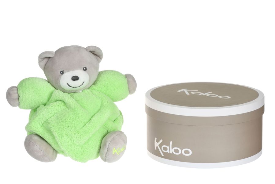 М'яка іграшка Kaloo Neon Ведмедик салатовий 18.5 см в коробці K962319 - Уцінка K962319 фото
