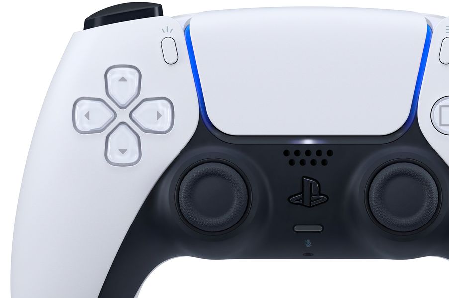 Геймпад PlayStation 5 Dualsense беспроводной, белый (9399902) 9399902 фото