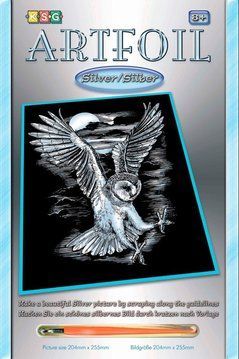 Набор для творчества ARTFOIL SILVER Сипуха Sequin Art (SA0537) SA0537 фото