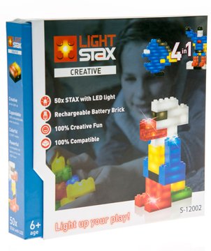 Конструктор с LED подсветкой Creative LS-S12002 LIGHT STAX - Уцінка LS-S12002 фото