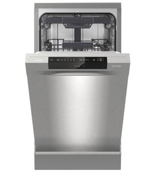 Посудомийна машина Gorenje, 11компл., A++, 45см, дисплей, 3 кошика, AquaStop, Інвертор, сірий - Уцінка GS541D10X фото