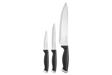 Набір ножів Ardesto Gemini Gourmet 3 пр., чорний, нержавіюча сталь, пластик (AR2103BL) AR2103BL фото