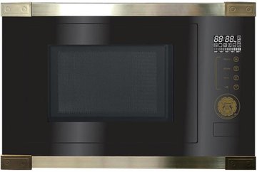 Микроволновая печь Kaiser встраиваемая Art Deco, 25л, электр. управл., 900Вт, гриль, дисплей, черный EM2545AD фото