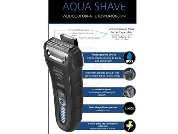 Електробритва WAHL Aqua Shave 07061-916