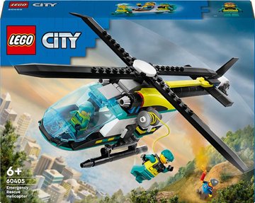 Конструктор LEGO City Гелікоптер аварійно-рятувальної служби (60405) 60405 фото