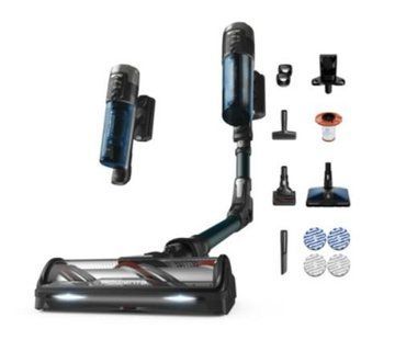 Пылесос Rowenta беспроводной X-Force Flex 13.60, 200Вт, конт пыль -0.65л, автон. работа до 60мин, НЕРА, подсветка, гибкая насадка, синий - Уценка RH9AD1WO фото