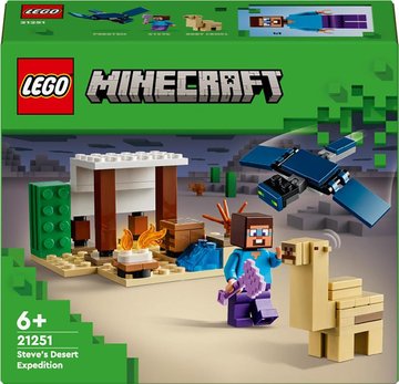 Конструктор LEGO Minecraft Експедиція Стіва в пустелю (21251) 21251 фото