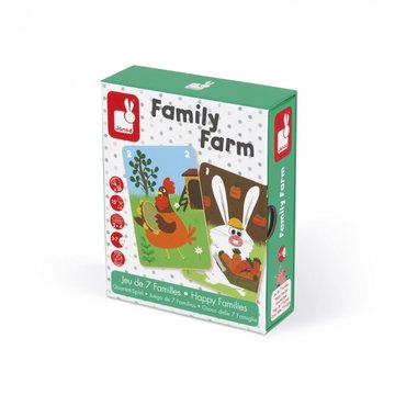 Настольная игра Janod Happy Families Ферма J02756 - Уцінка J02756 фото