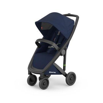 Прогулянкова коляска Greentom Classic Blue-Black (8718858972210) 8719323779938 фото