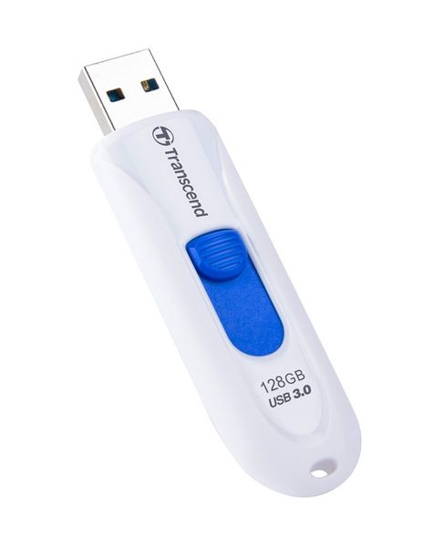 Накопичувач Transcend 128GB USB 3.1 Type-A JetFlash 790 White (TS128GJF790W) TS128GJF790W фото