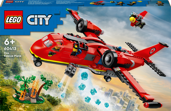 Конструктор LEGO City Пожарный спасательный самолет 478 деталей (60413) 60413 фото