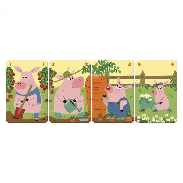Настільна гра Janod Happy Families Ферма J02756 - Уцінка J02756 фото