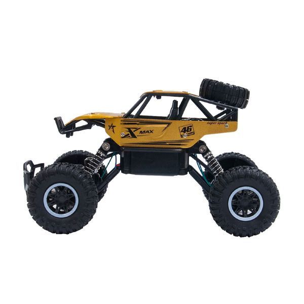 Автомобіль OFF-ROAD CRAWLER на р/в - ROCK SPORT (золотий, акум. 3,6V, метал. корпус, 1:20) - Уцінка 100382 фото