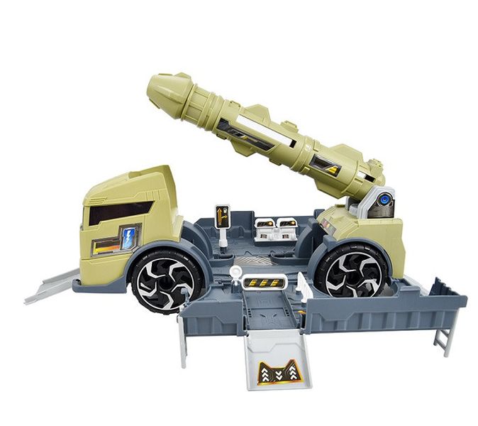 Игровой набор "Трейлер-Военная база" P910-A с баллистической ракетой P910-A фото
