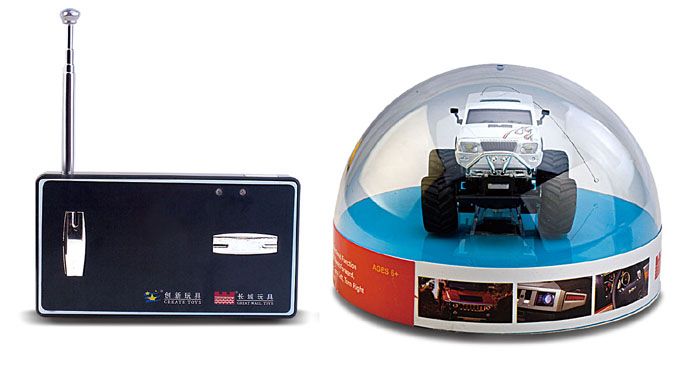 Машинка на радиоуправлении Джип 1:58 Great Wall Toys 2207 (коричневый) (GWT2207-2) GWT2207 фото