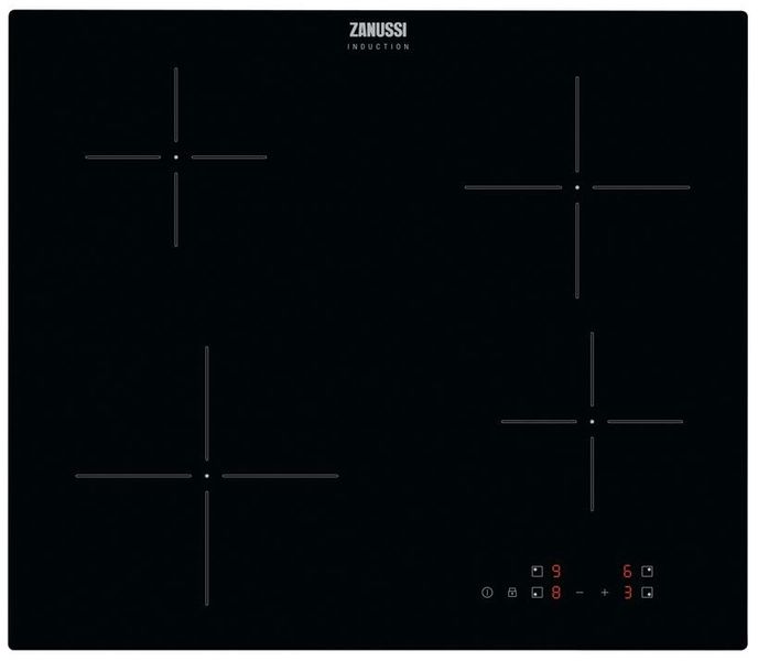 Варильна поверхня Zanussi індукційна, 60см, чорний (ZIBN641K) ZIBN641K фото