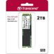 Накопичувач SSD Transcend M.2 2TB PCIe 3.0 MTE220S (TS2TMTE220S)