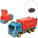 Іграшковий сміттєвоз на радіокеруванні з гумовими колесами (555-311-312)