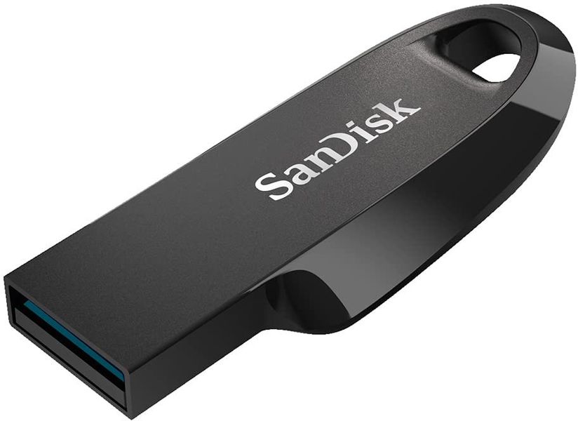 Накопичувач SanDisk 256GB USB 3.2 Type-A Ultra Curve Black (SDCZ550-256G-G46) SDCZ550-256G-G46 фото
