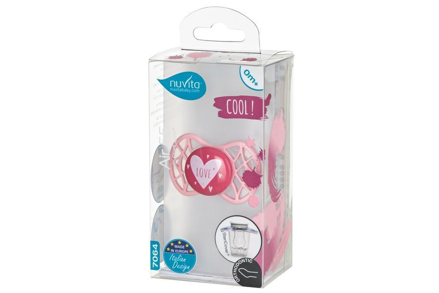 Пустушка Air55 Cool 0м+ ортодонтическая Nuvita (NV7064PR) NV7064RQ фото
