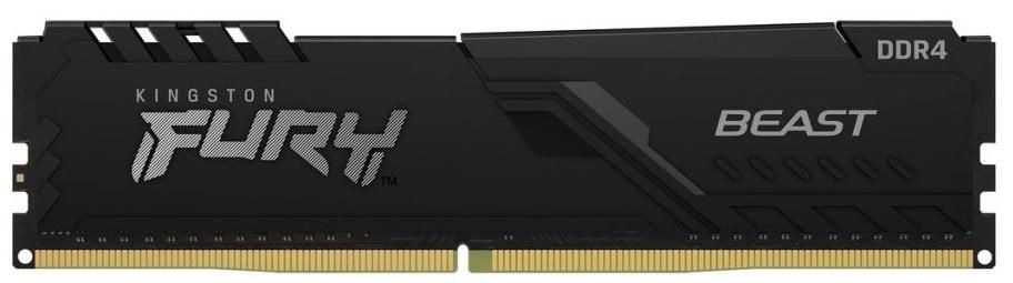 Пам'ять ПК Kingston DDR4 16GB 3200 FURY Beast (KF432C16BB/16) KF432C16BB/16 фото