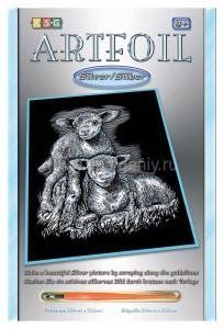 Набор для творчества ARTFOIL SILVER Lambs Sequin Art (SA0538) SA0538 фото