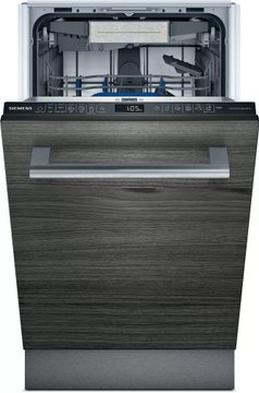 Посудомийна машина Siemens вбудовувана, 10компл., A+++, 45см, дисплей, 3й кошик, білий SR65ZX10MK фото