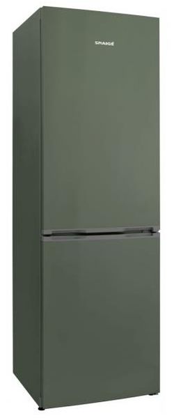 Холодильник Snaige з нижн. мороз., 185x60х65, холод.відд.-214л, мороз.відд.-88л, 2дв., A++, ST, сіро-зелений (RF56SM-S5EZ2E) RF56SM-S5EZ2E фото