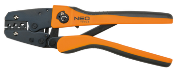 Кліщі обтискні Neo Tools, для неізольованих наконечників 0.25-4мм кв., 250мм 01-502 фото