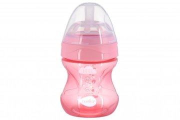 Детская Антиколиковая бутылочка Nuvita NV6012 Mimic Cool 150мл розовая - Уцінка NV6012PINK фото