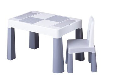 Комплект Мултіфан Еко 1+1 (Столик та кріселко) Сірий (MF-004-106) MF-004-106 фото