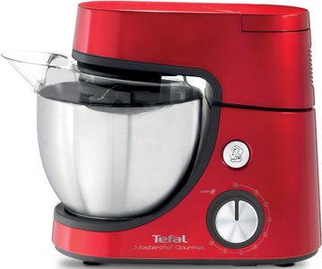 Кухонная машина Tefal MCG UPGRADE, 1100Вт, чаша-металл, корпус-пластик, насадок-6, красный - Уцінка QB516G38 фото