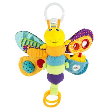Мягкая игрушка-подвеска Lamaze Бабочка с прорезывателем и пищалкой (L27024) L27024 фото